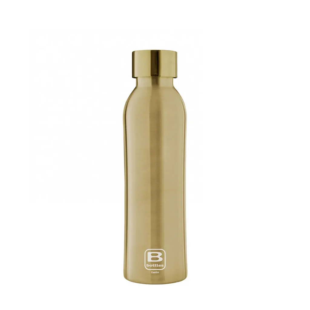 BUGATTI Yellow Gold brushed BBOTTLE DOUBLE PAROIS - BBOTTLES - Casatendance.ma